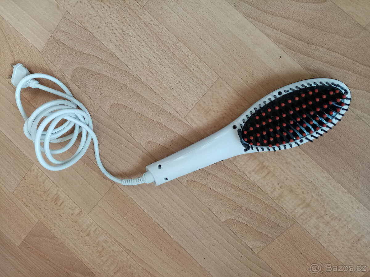 Kartáč na vlasy Fast Hair Straightener s dárkem