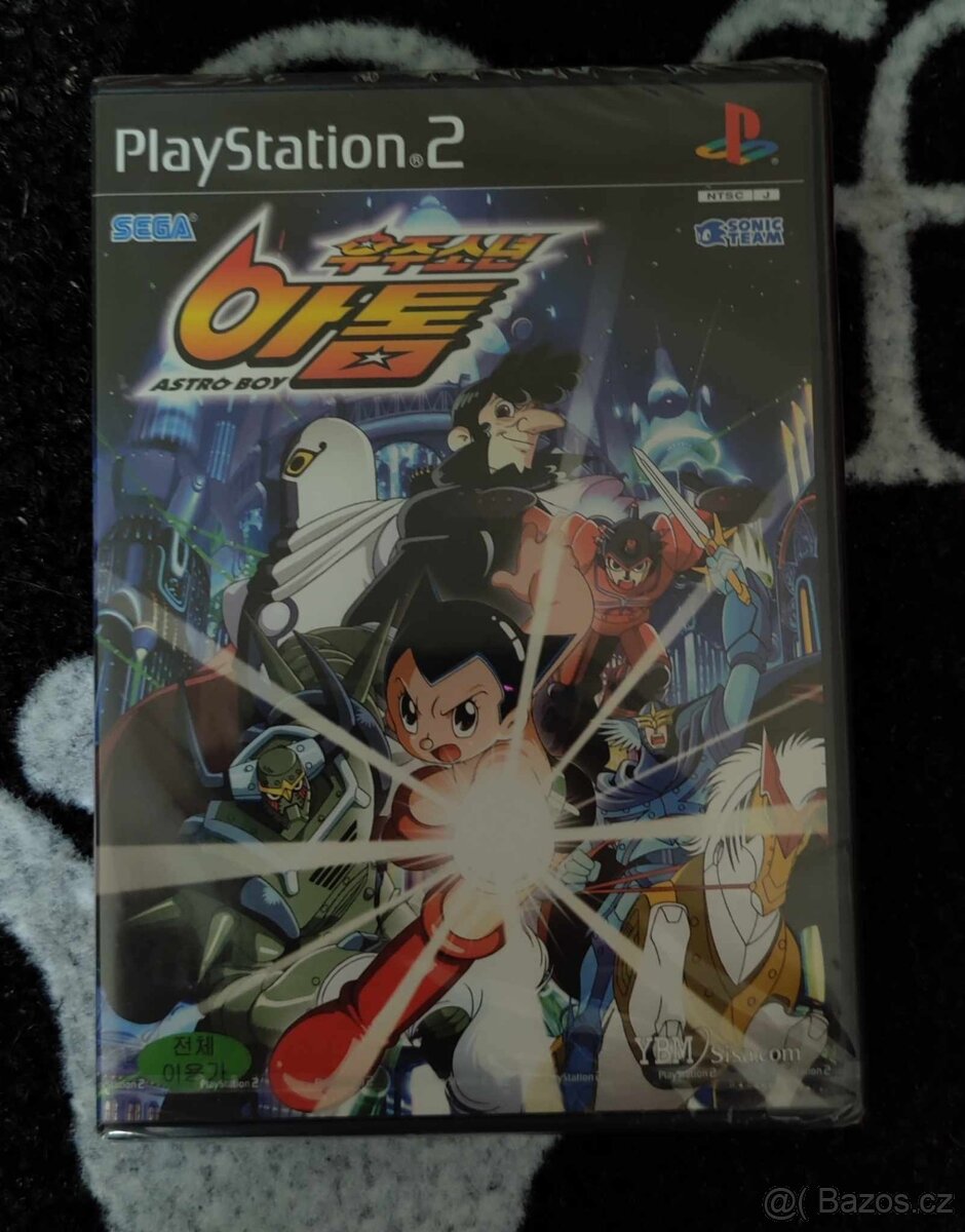 PlayStation2 Astro Boy Retro Game Korean Version