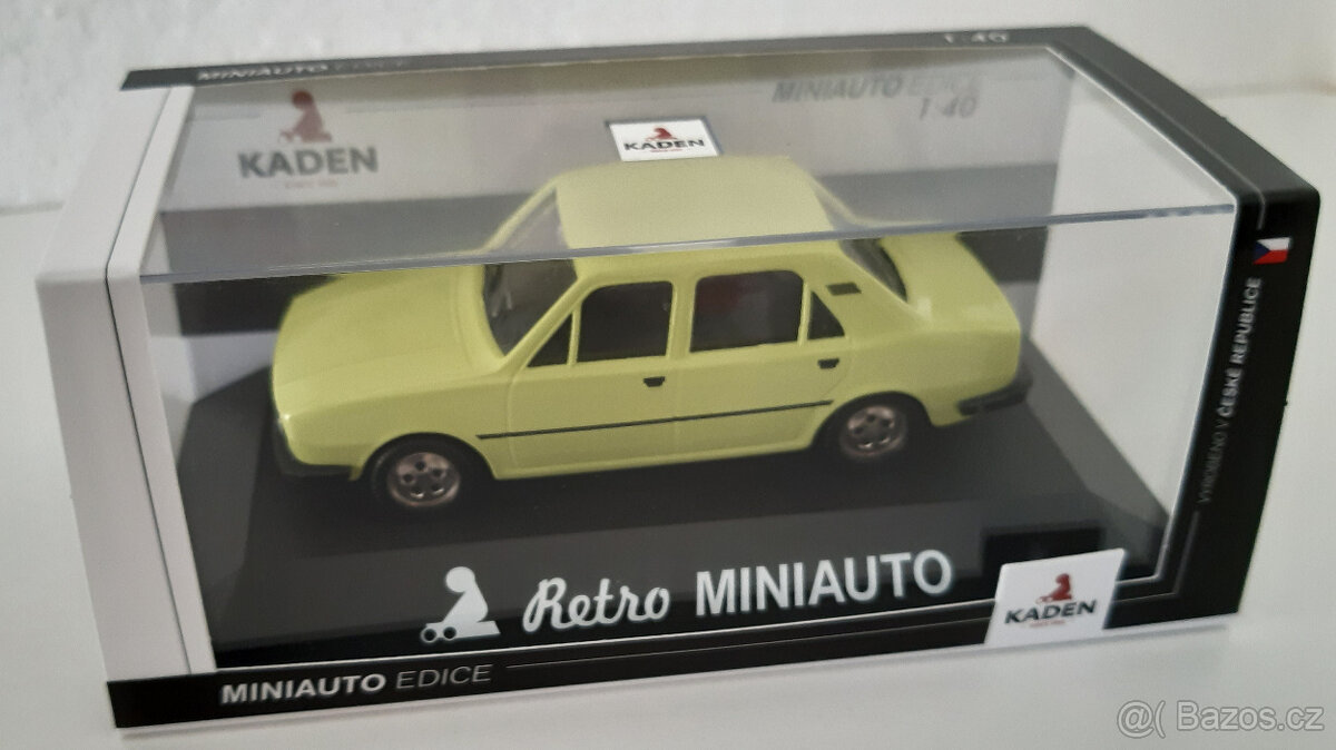 ŠKODA 120 L - KADEN - mini auto.