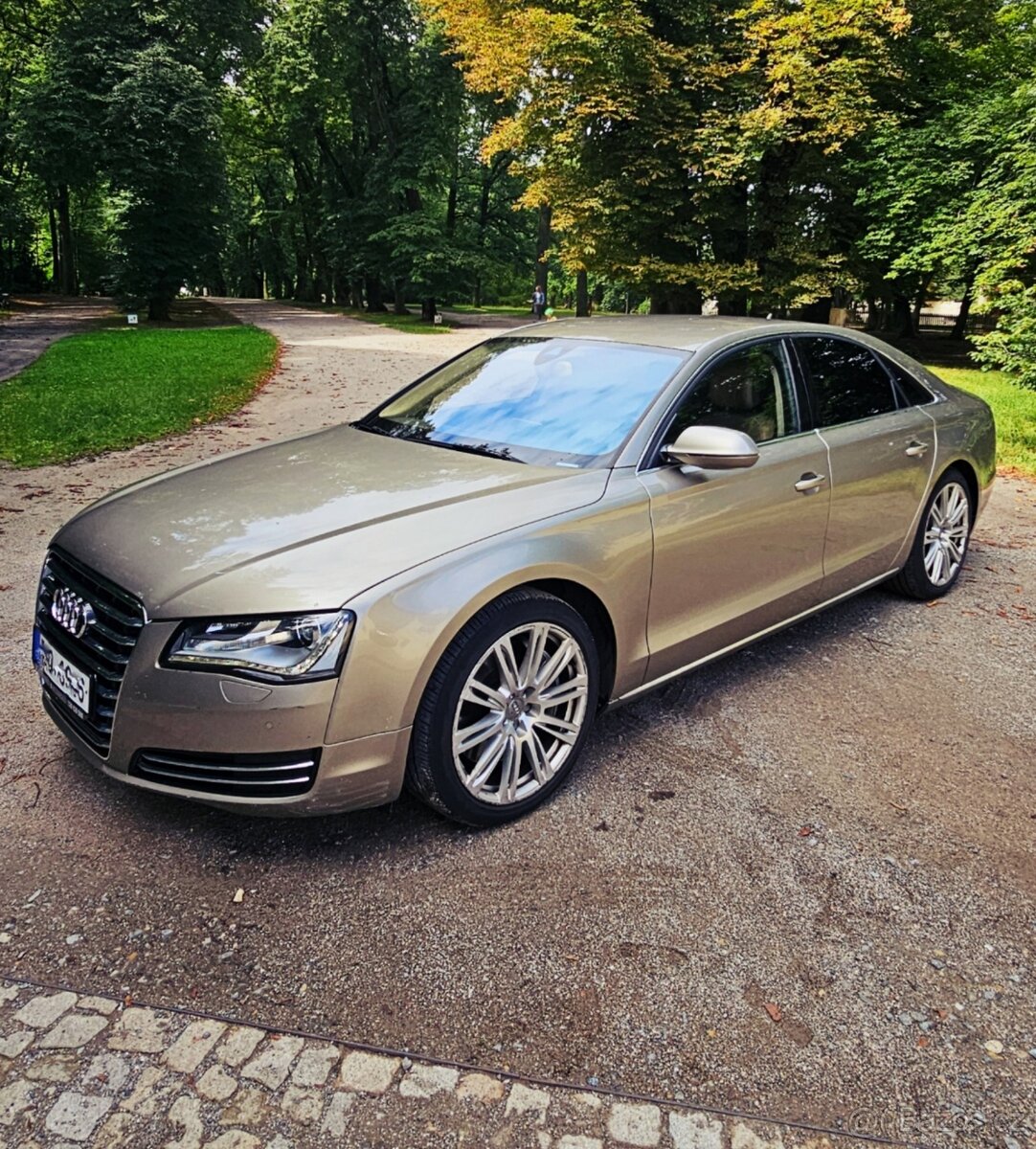 Audi A8 ,4.2 tdi ,ČR , Cebia ,Slušný stav