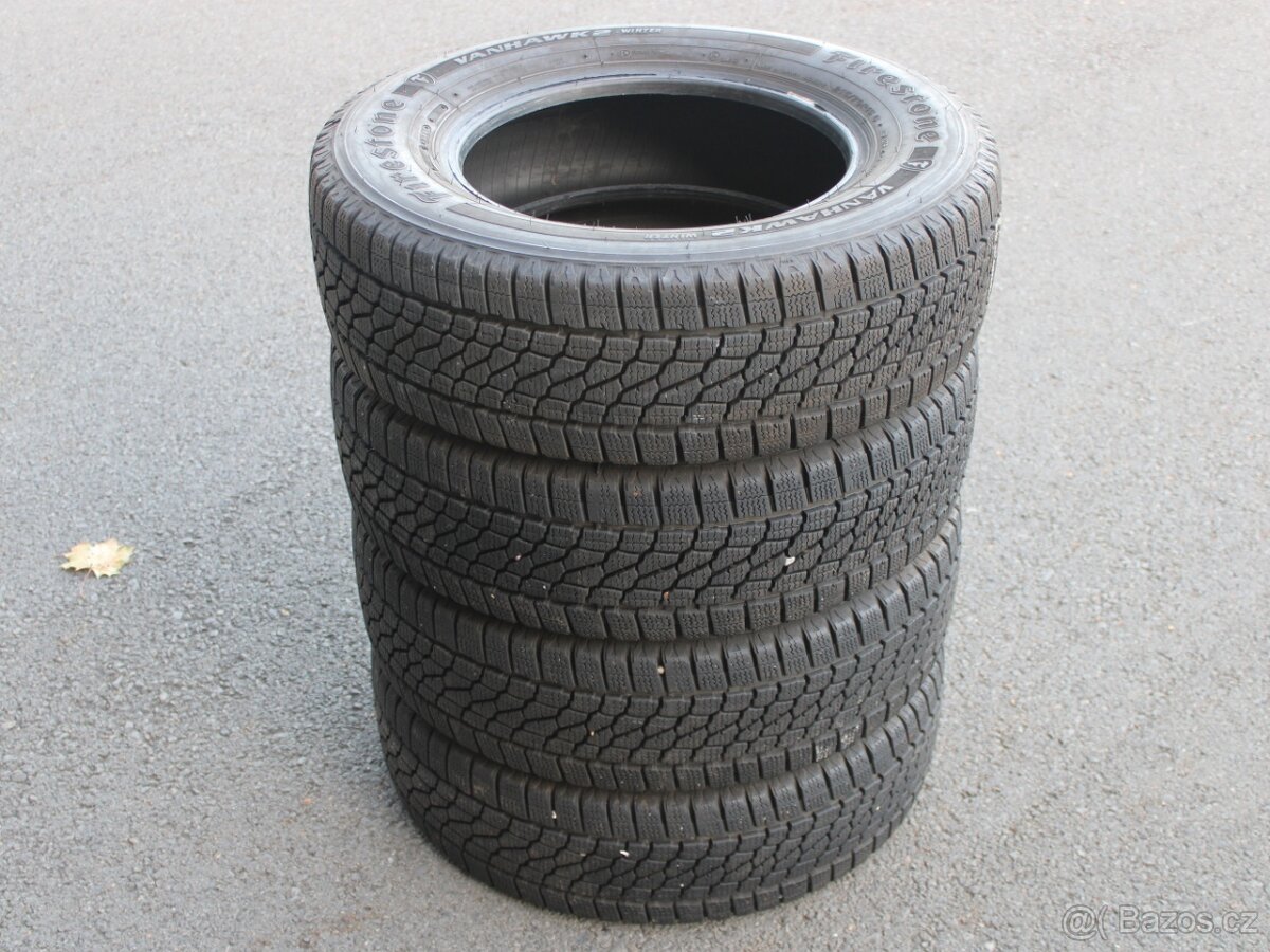 4ks zimních pneu 215/70/15C 109/107R M+S Firestone