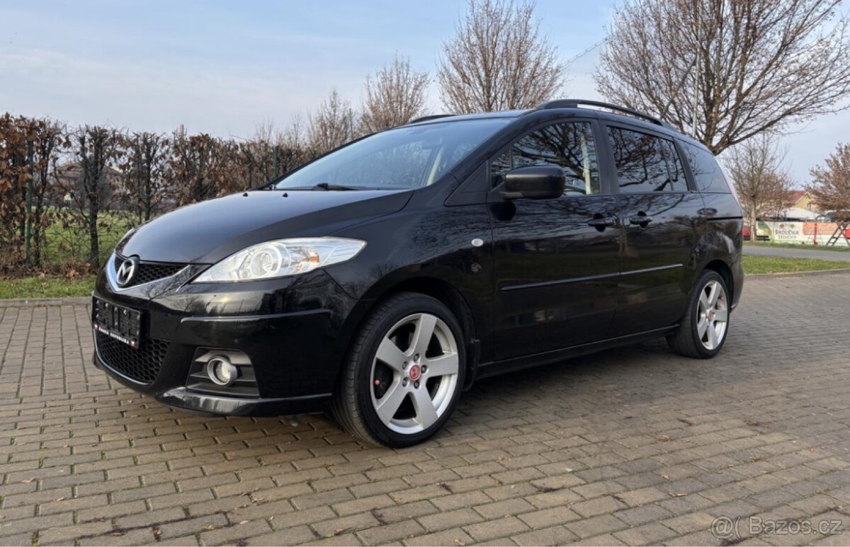 Mazda 5 2.0 Exclusive 107 kW, benzín, 141tkm, 7 míst