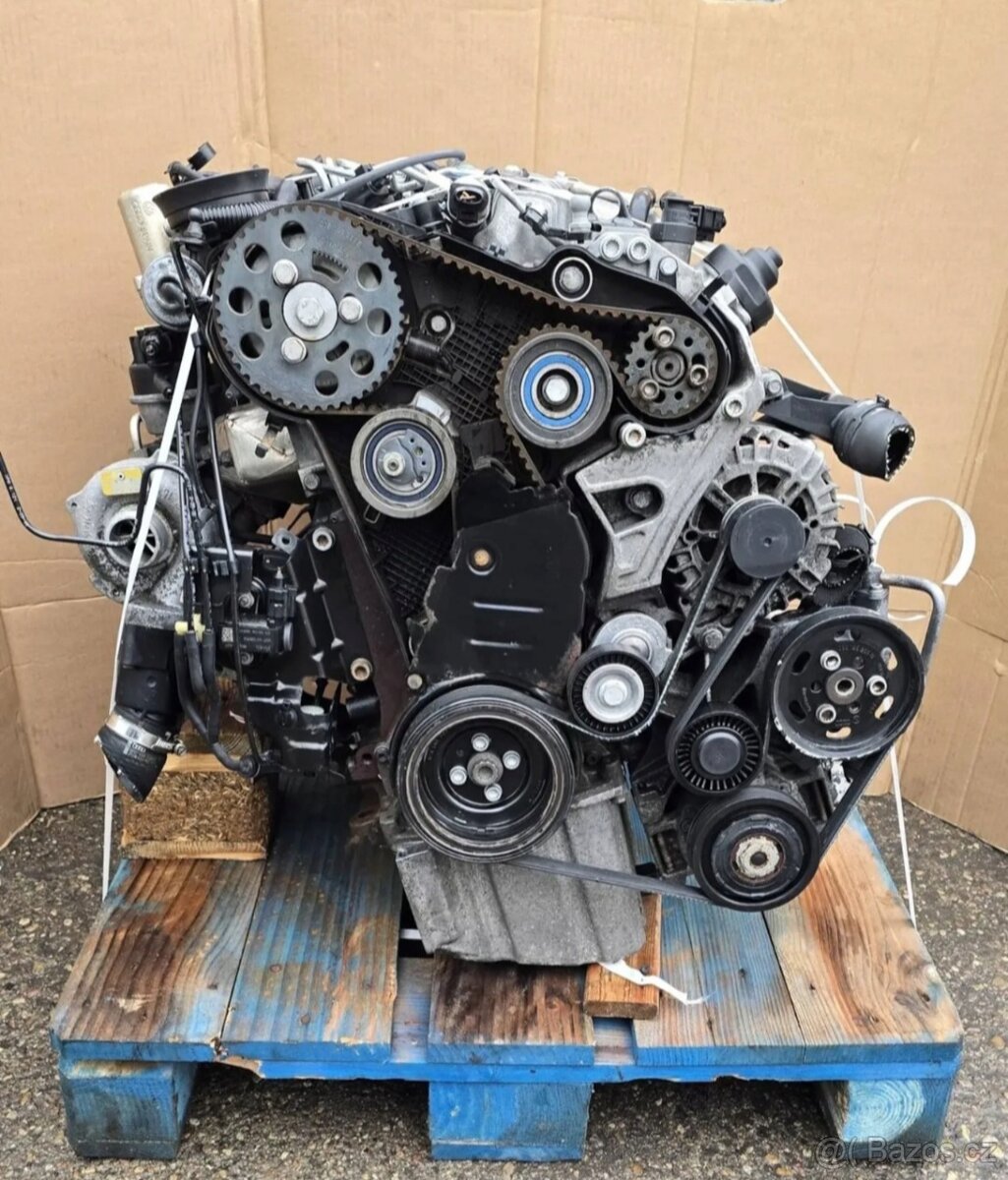 Motor 2,0 tdi 125kw typ CAG audi kompletní