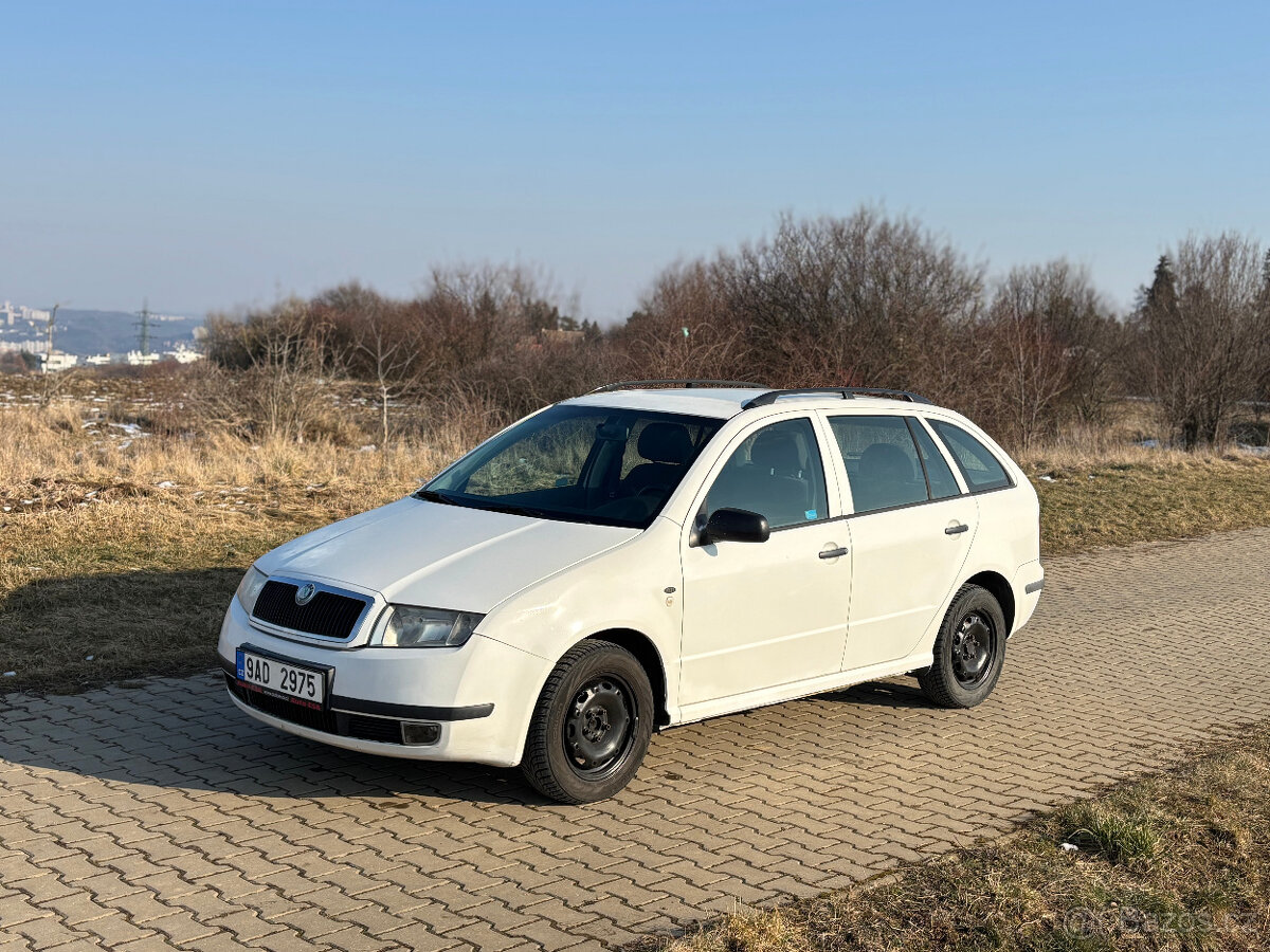 ŠKODA FABIA 1 combi, 1.4 MPI 50kW, nová STK