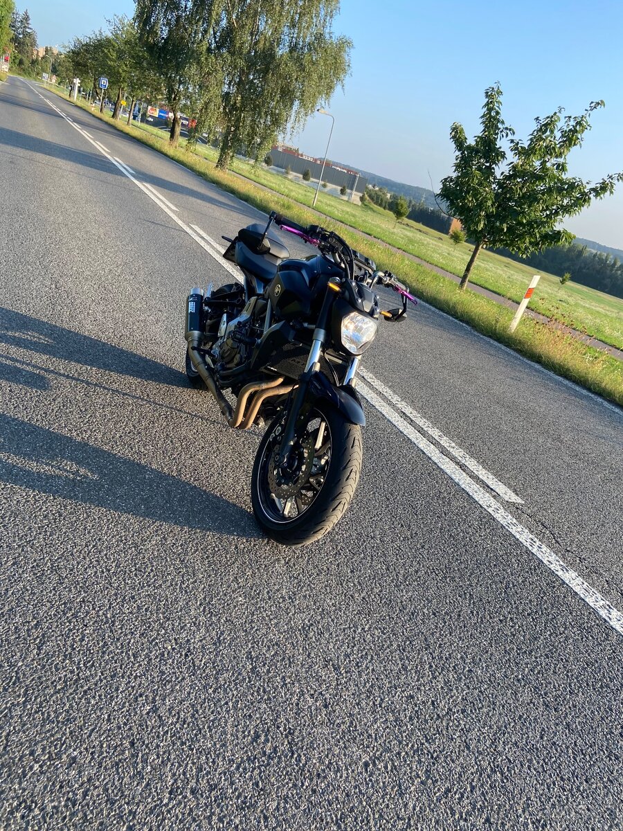 Yamaha MT07 ABS 2015 Původ ČR