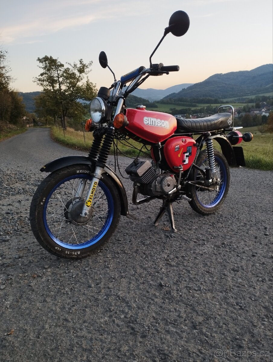 Prodám Simson S51 elektronik