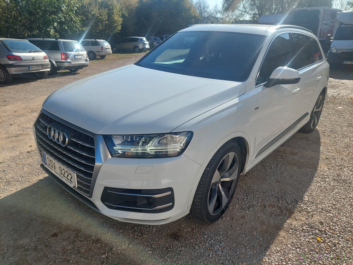 Audi Q7 3.0TDI QUATTRO  závada motoru