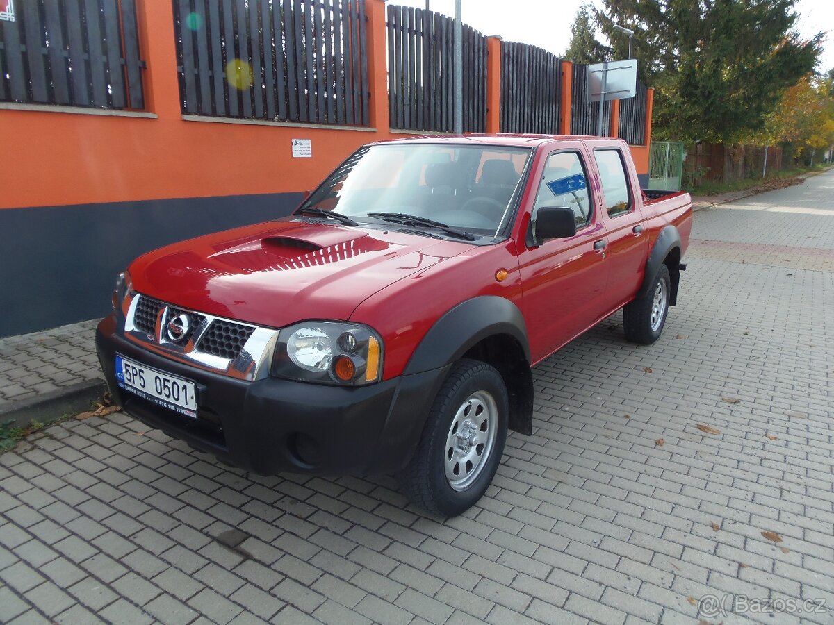 Nissan Navara Double-Cab 4x4 redukce k. v ČR