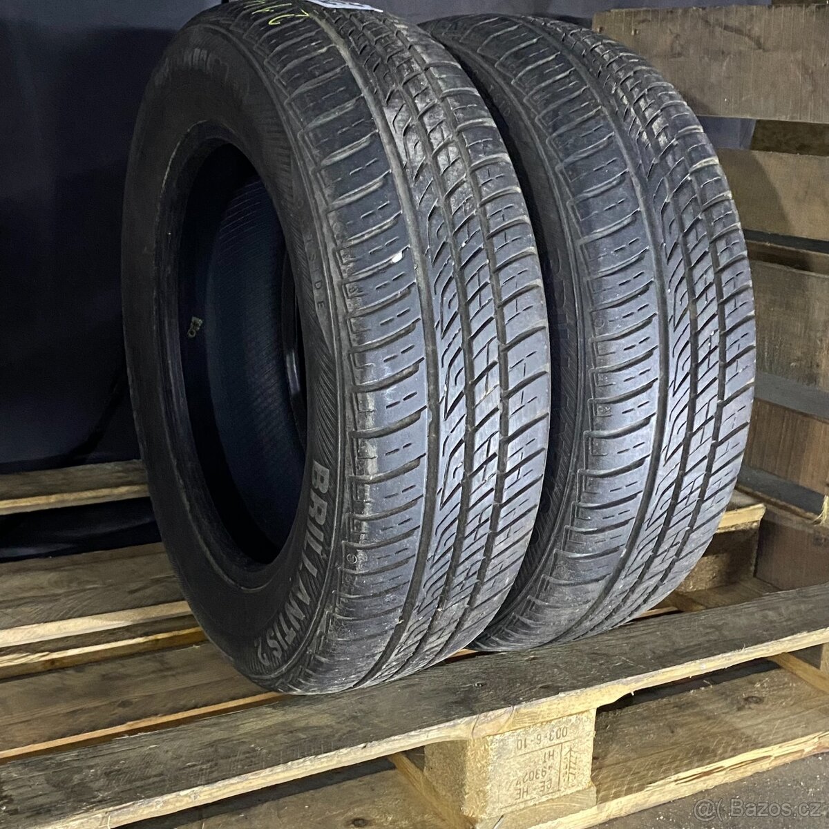 Letní pneu 185/65 R15 88T Barum 4,5mm