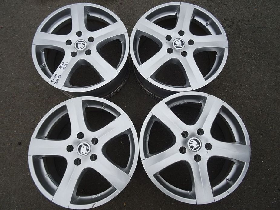 Alu disky na VW, Škoda 17", 5x112, ET 47, šířka 7,5J