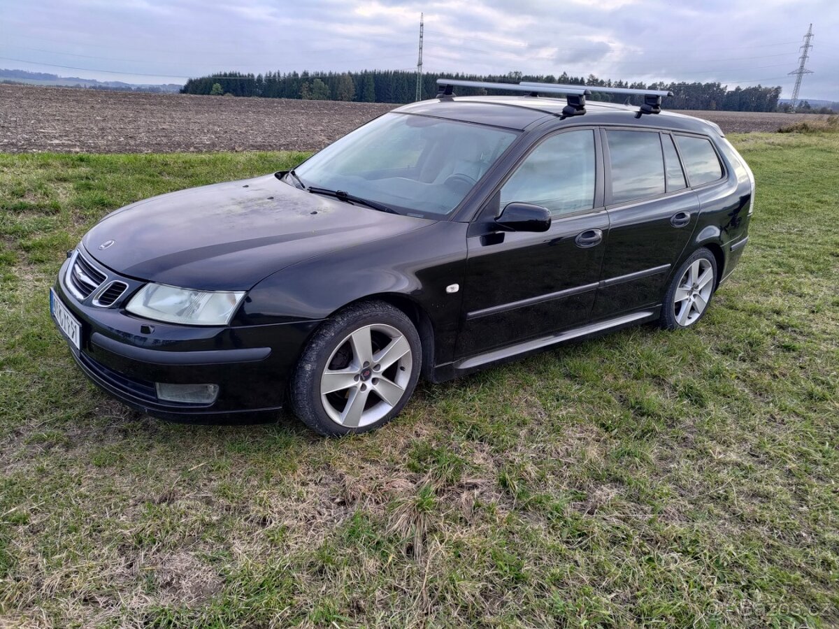 SAAB 9.3 Vector, 1.9TiD 110kW, rv. 2006, automat, NOVÁ STK