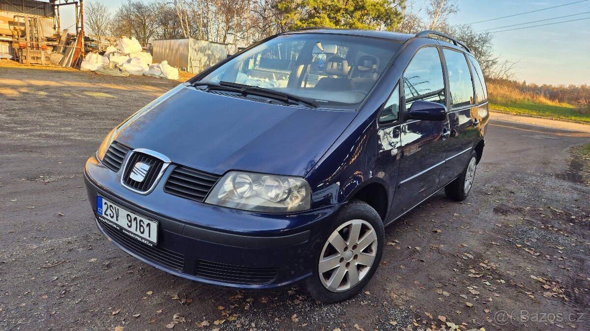 Seat Alhambra 1.9 TDi PD 85kW, r.v. 2002, TAŽNÉ