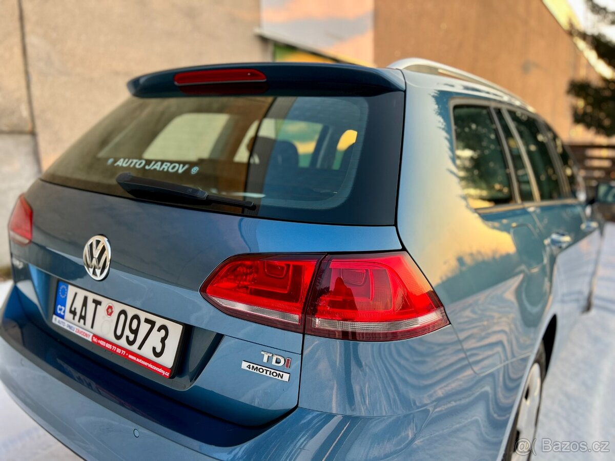 VW Golf VII 1.6 TDI 77kW 4x4 MANUAL