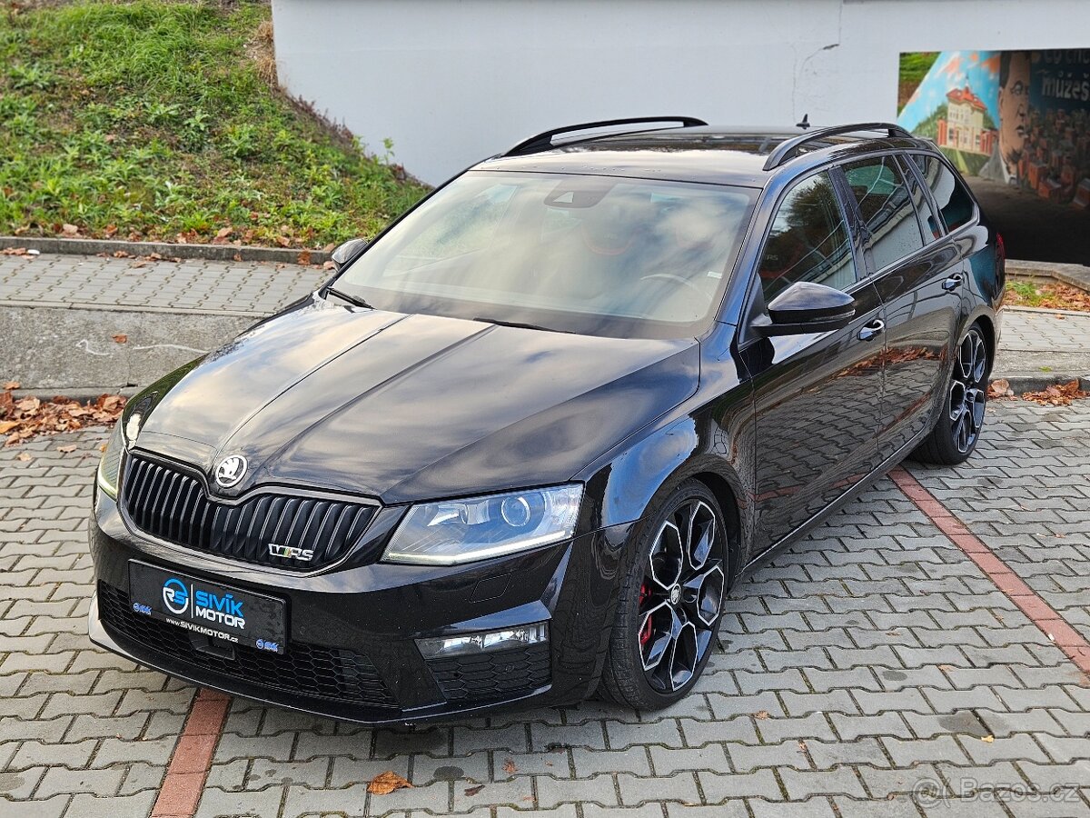 Škoda Octavia III RS 230 2.0 TSI 169KW DSG NAVI KESSY 2016