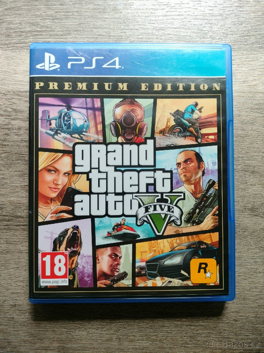 Grand Theft Auto V PS4, nová.