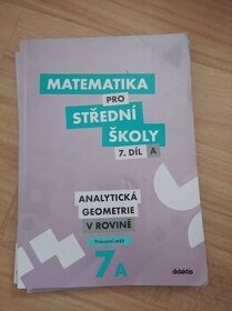 Matematika pro střední školy 7.díl A Pracovní sešit