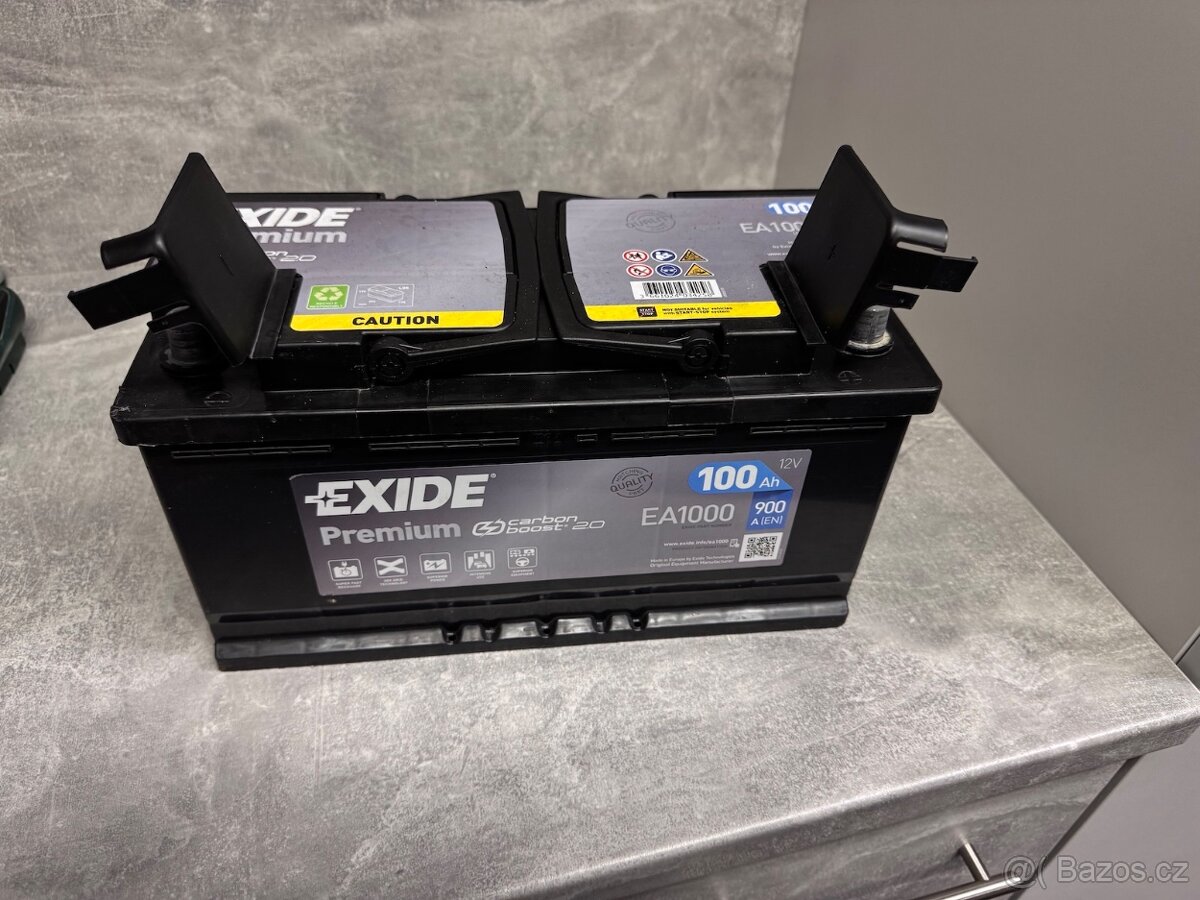 Autobaterie EXIDE 100 Ah / 12 V