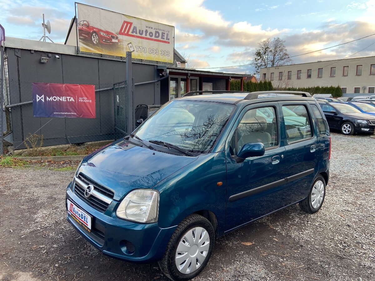 Opel Agila 1.2 i El.okna,Tažné,Centrál