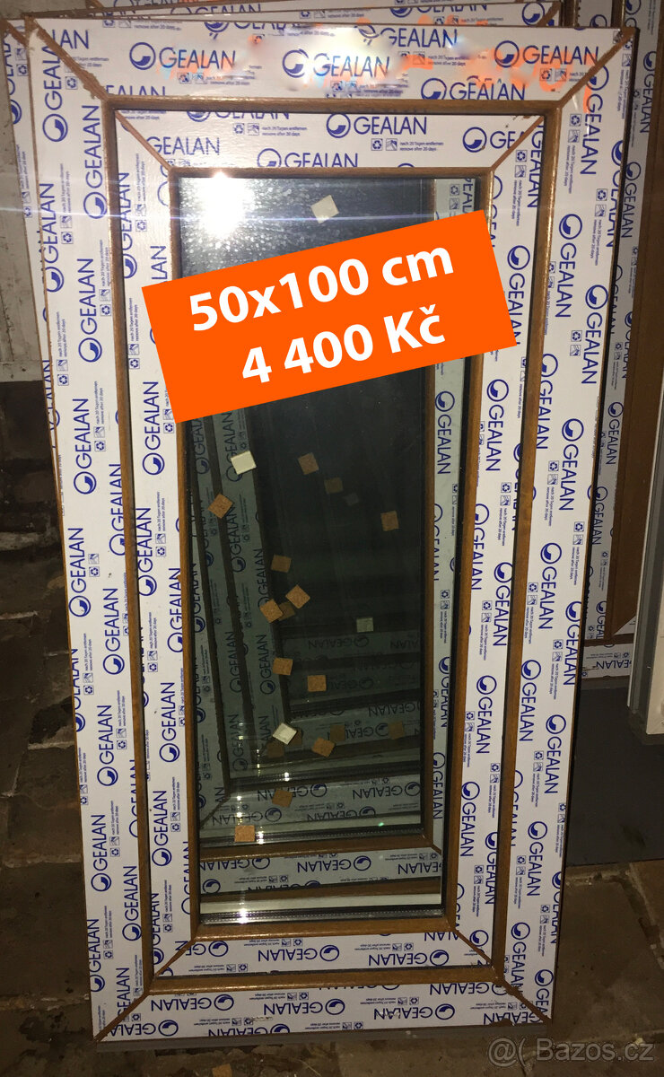 Okno Zl.Dub 50x100