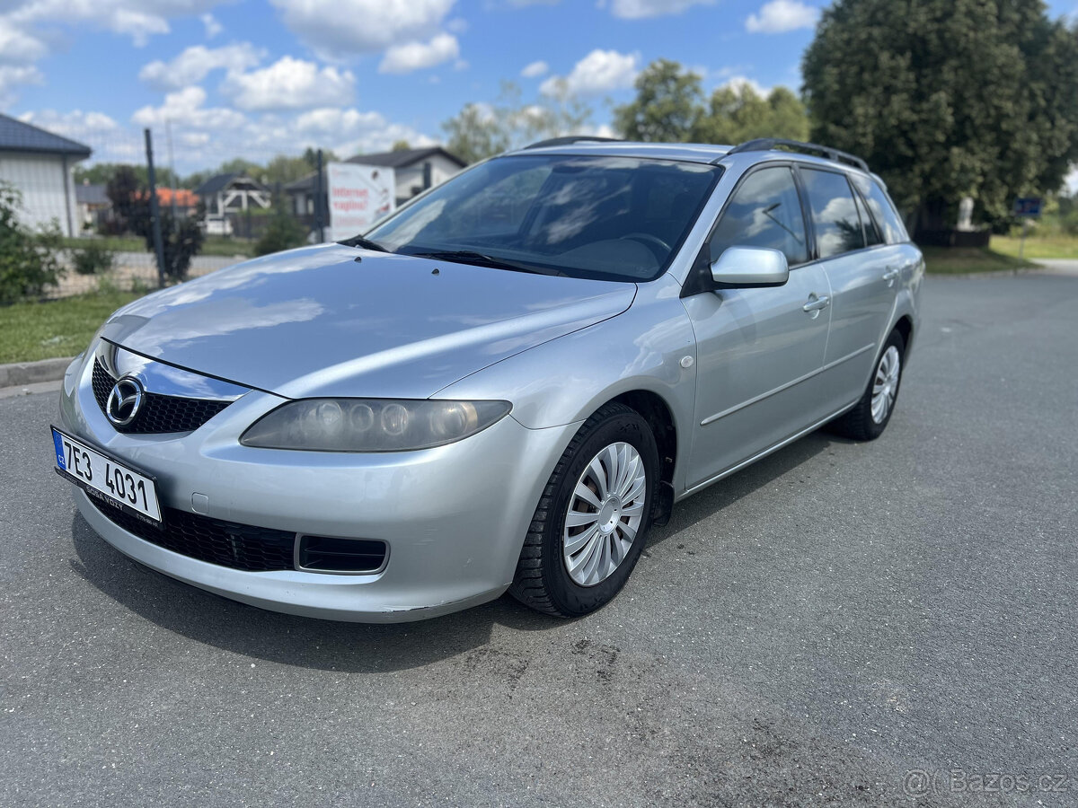 Mazda 6 2.0i 108kW AUTOMAT rv.2008•1.majitel•236TKM Najeto•