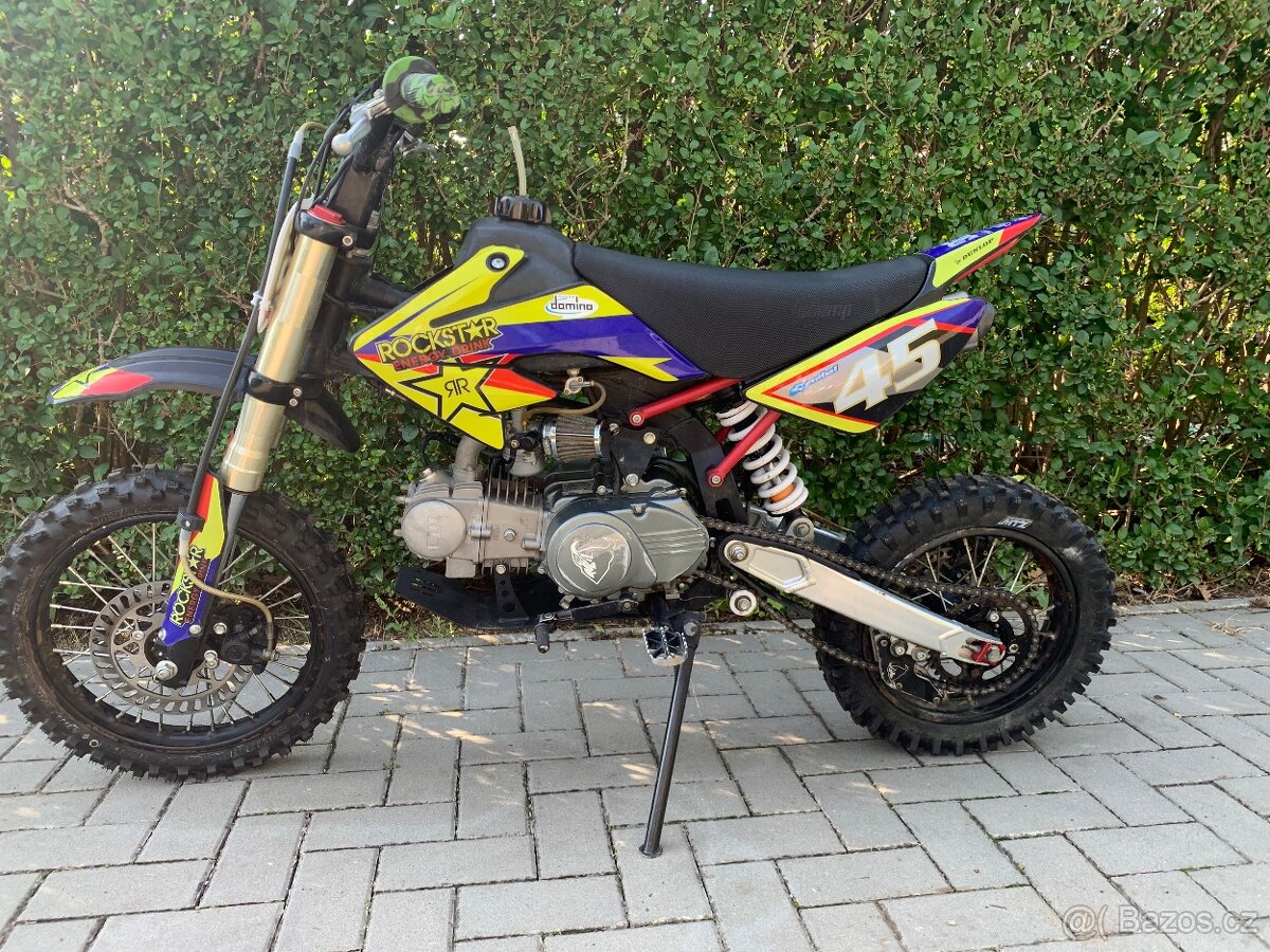 Pitbike stomp demonx  Dxr2 125 ccm +moto rukavice