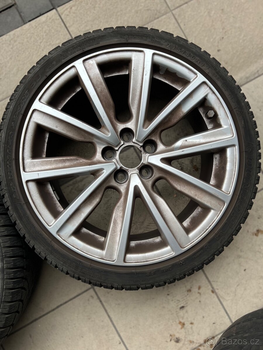 ZIMNÍ: Orig. Audi Speedline 5x100 R17 215/40 R17