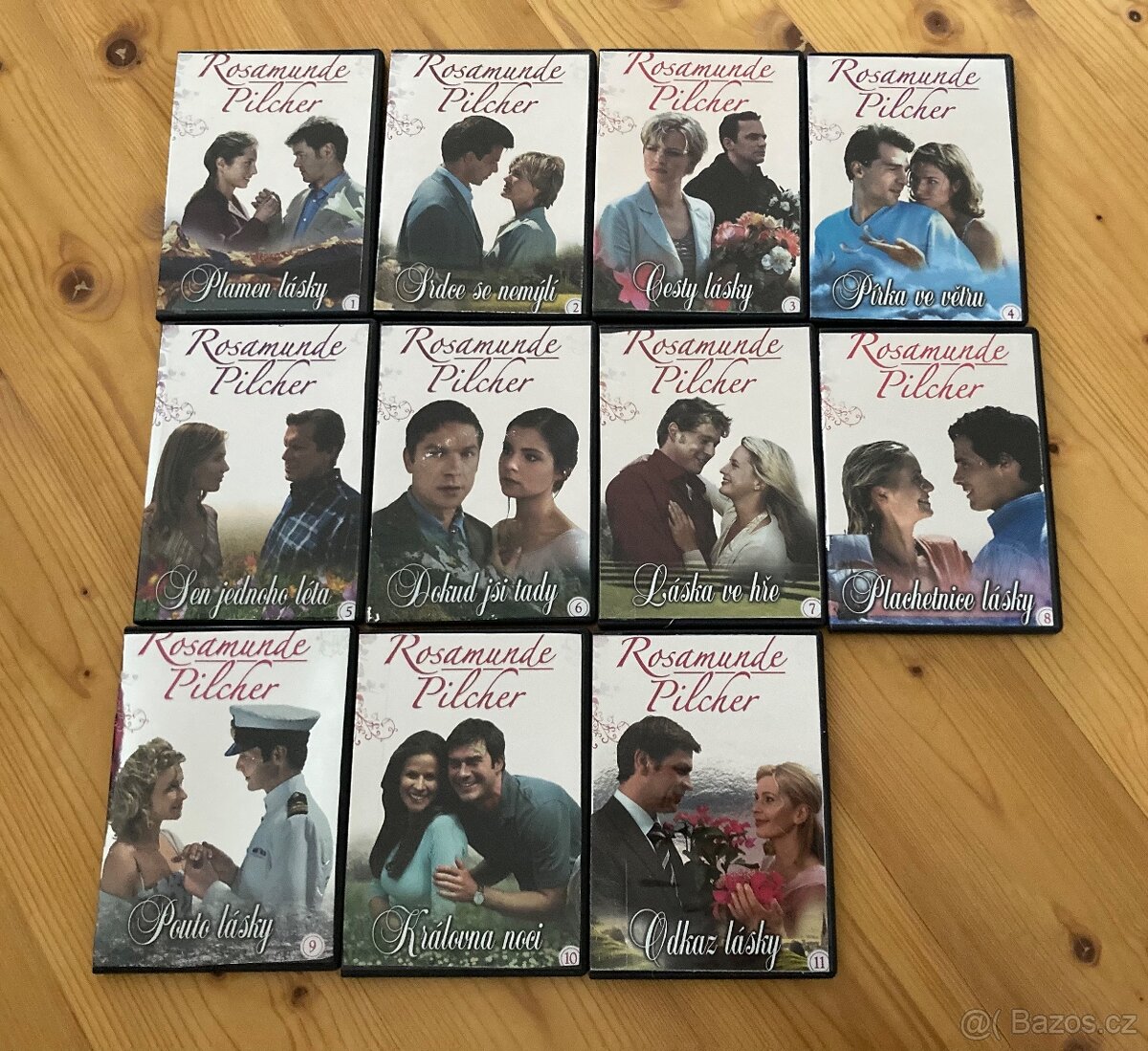 Romantické kolekce DVD - několik druhů