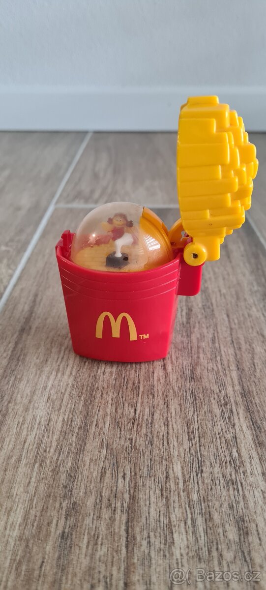 Retro vintage hračka McDonald Happy Meal hranolky 1996