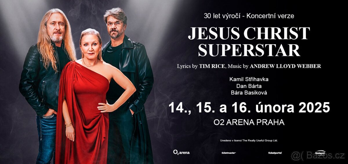 VIP vstupenky - Jesus Christ Superstar 15.2.2025