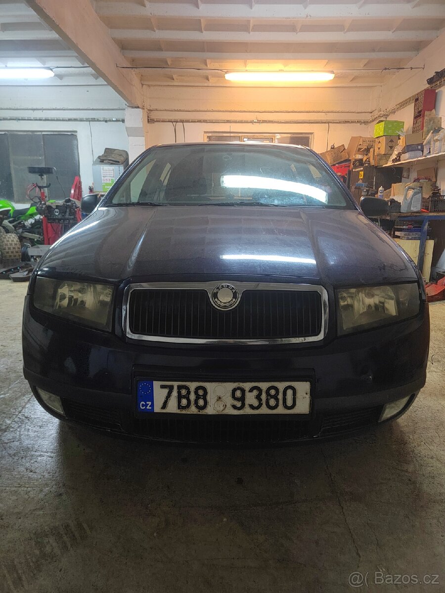 Škoda Fabia 1.4 mpi 50kw Klima Tažné LPG