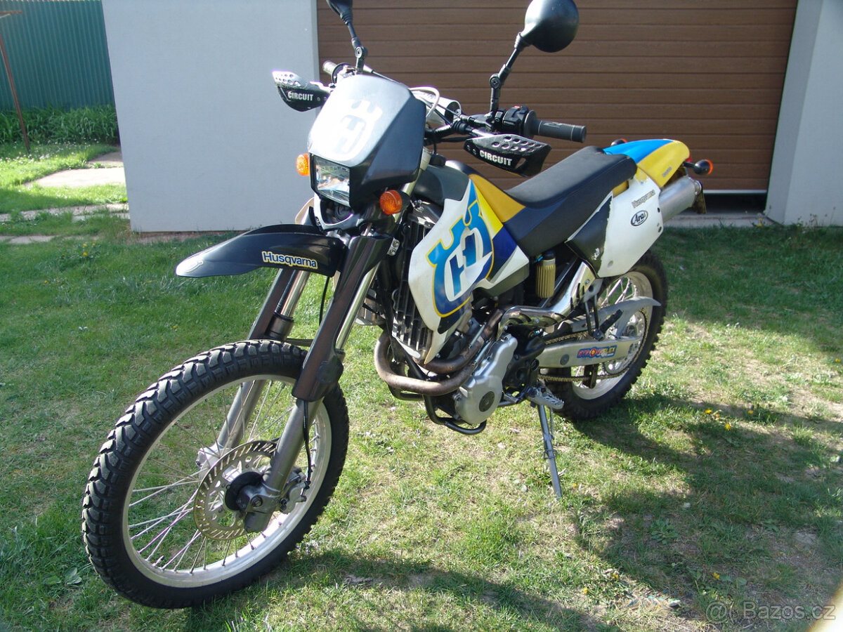 Enduro Husqarna TE 410 E s SPZ a starterem