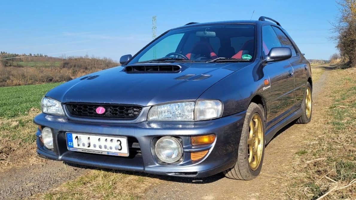 Subaru Impreza WRX STi Combi Wagon 1999 JDM, ČR SPZ, bez rzi