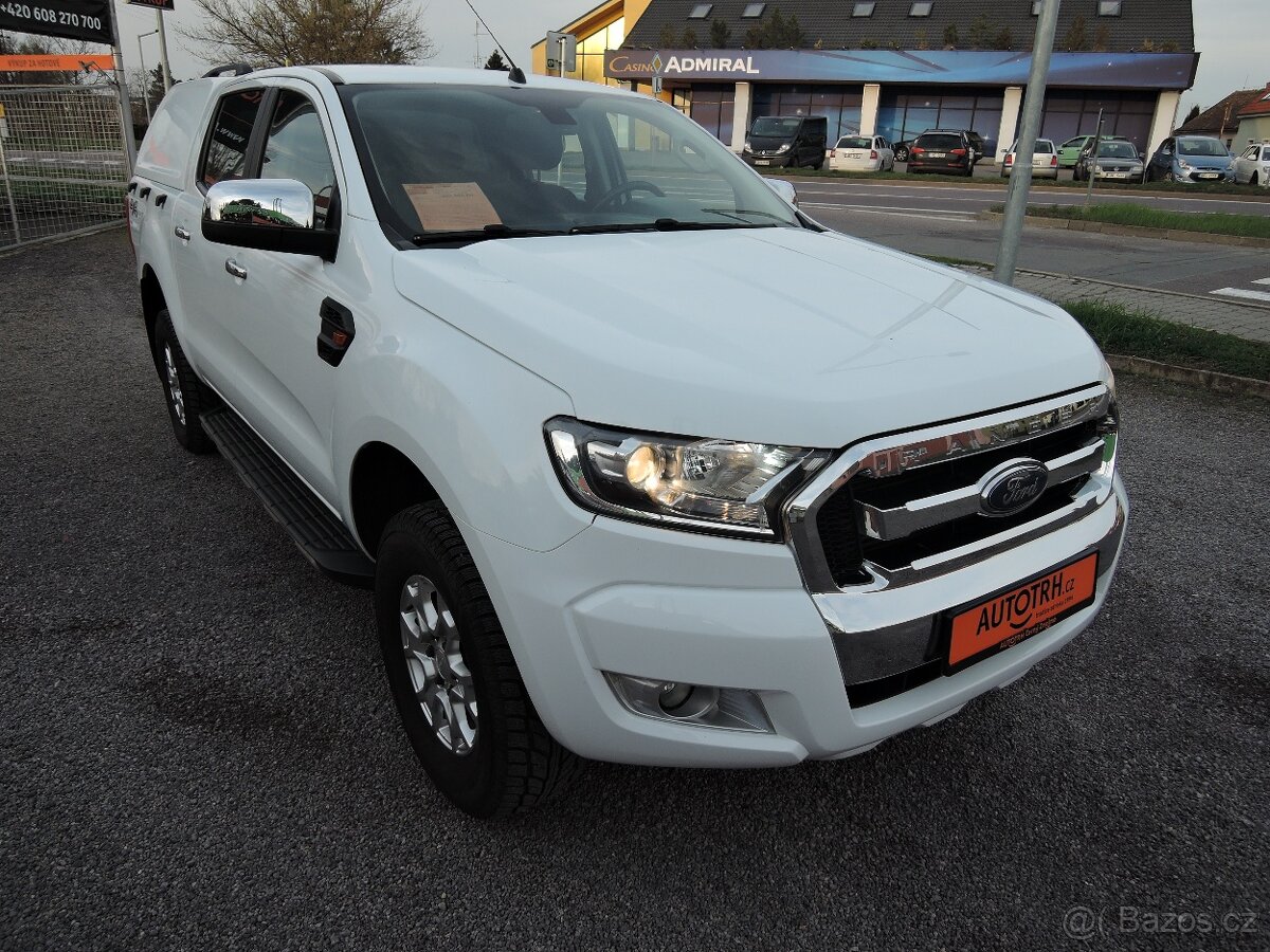 Ford Ranger DoubleCab 2,2 TDCi XLT ČR DPH Servis 2016