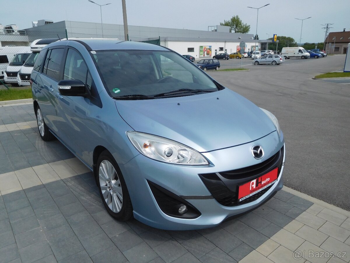 Mazda 5 1.6 Di, 85 kW, 7. Míst, Aut. Klima, Tempomat