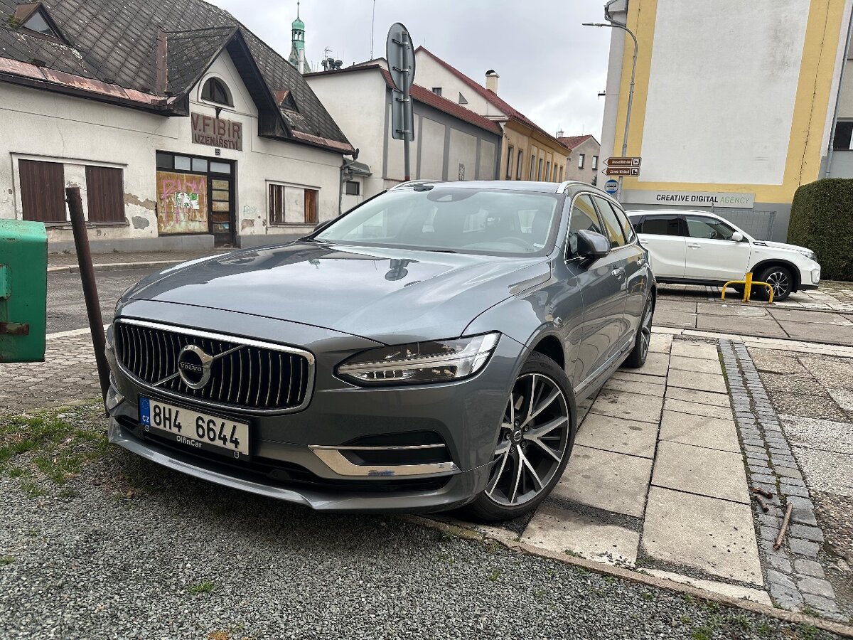 Prodám Volvo V90,D4,2019,Polestar,DPH,H&K,Inscription,záruka