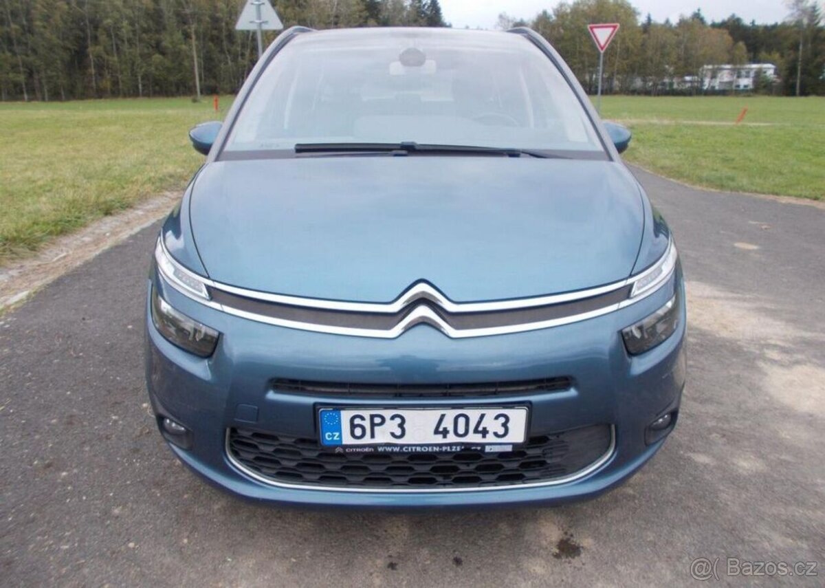 Citroën Grand C4 Picasso 1,6 1maj koup ČR 72 000KM benzín