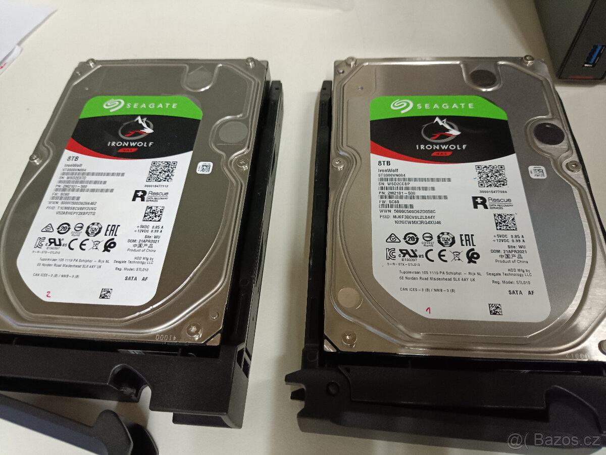 Seagate Ironwolf 8TB (dva kusy)