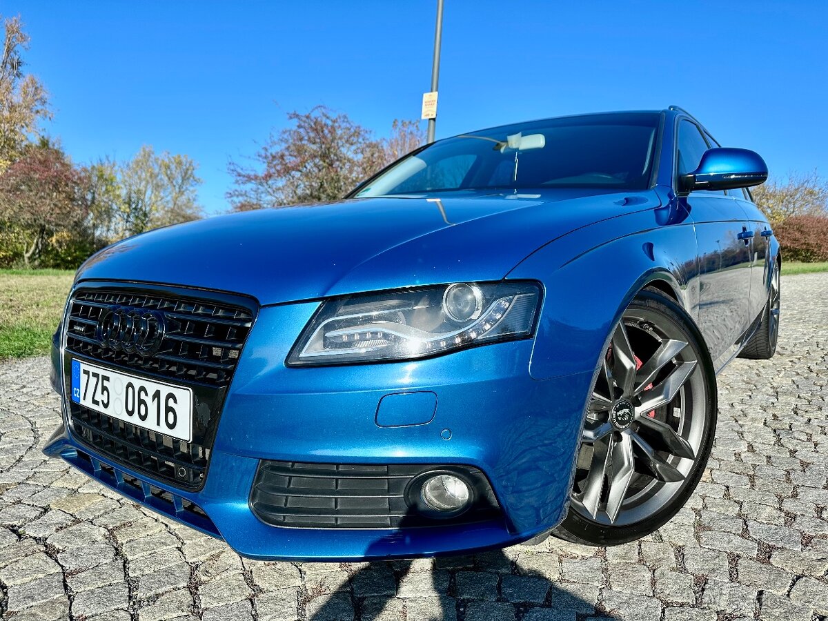 Audi A4 Avant 3.0 TDI 176kW Quattro, 10/2008, servisní kniha