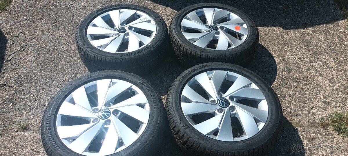 Alu kola originál VW Golf 8 belmont R17, 5x112, et46, 6,5J,