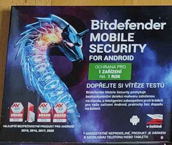 25 ks Bitdefender MOBILE SECURITY For Android CZ