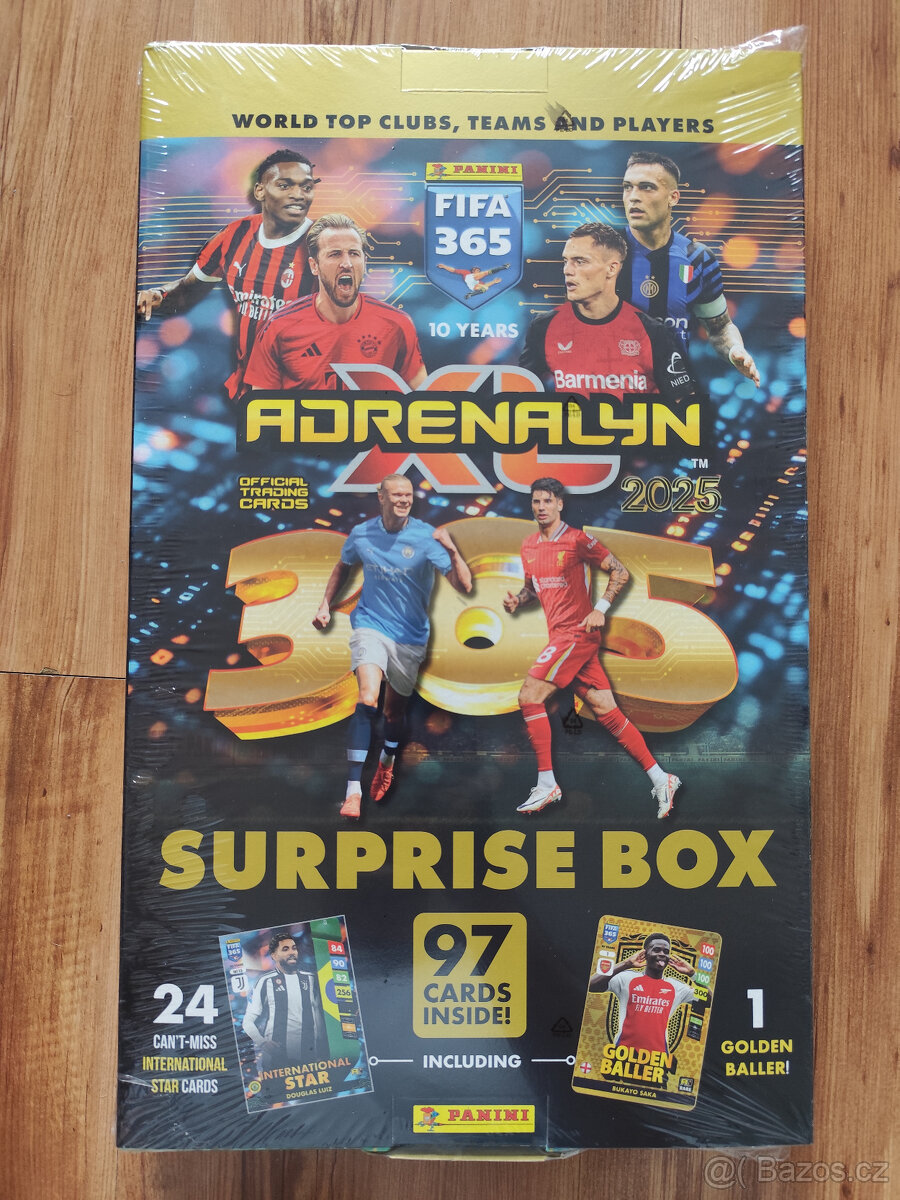 Adventní kalendář - Fotbalové kartičky Panini FIFA 365 2025