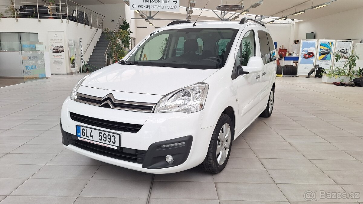 Citroën Berlingo 1,6 BHDi, 72kW, ČR, DPH