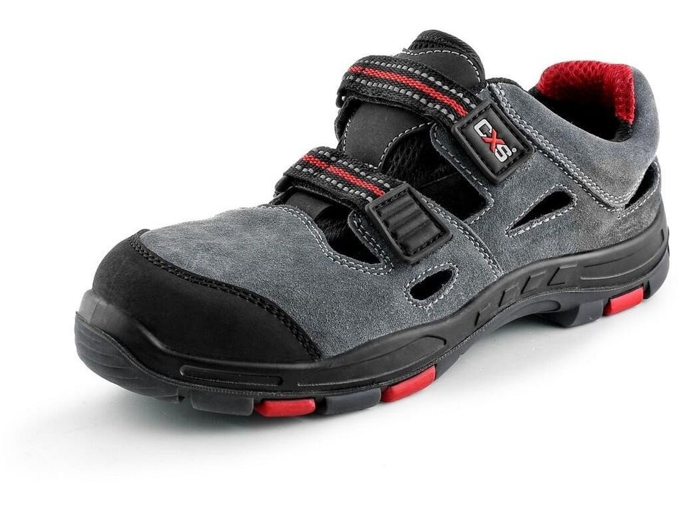 CXS ROCK PHYLLITE O1 / Kožený sandál O1 - šedá/černá 44