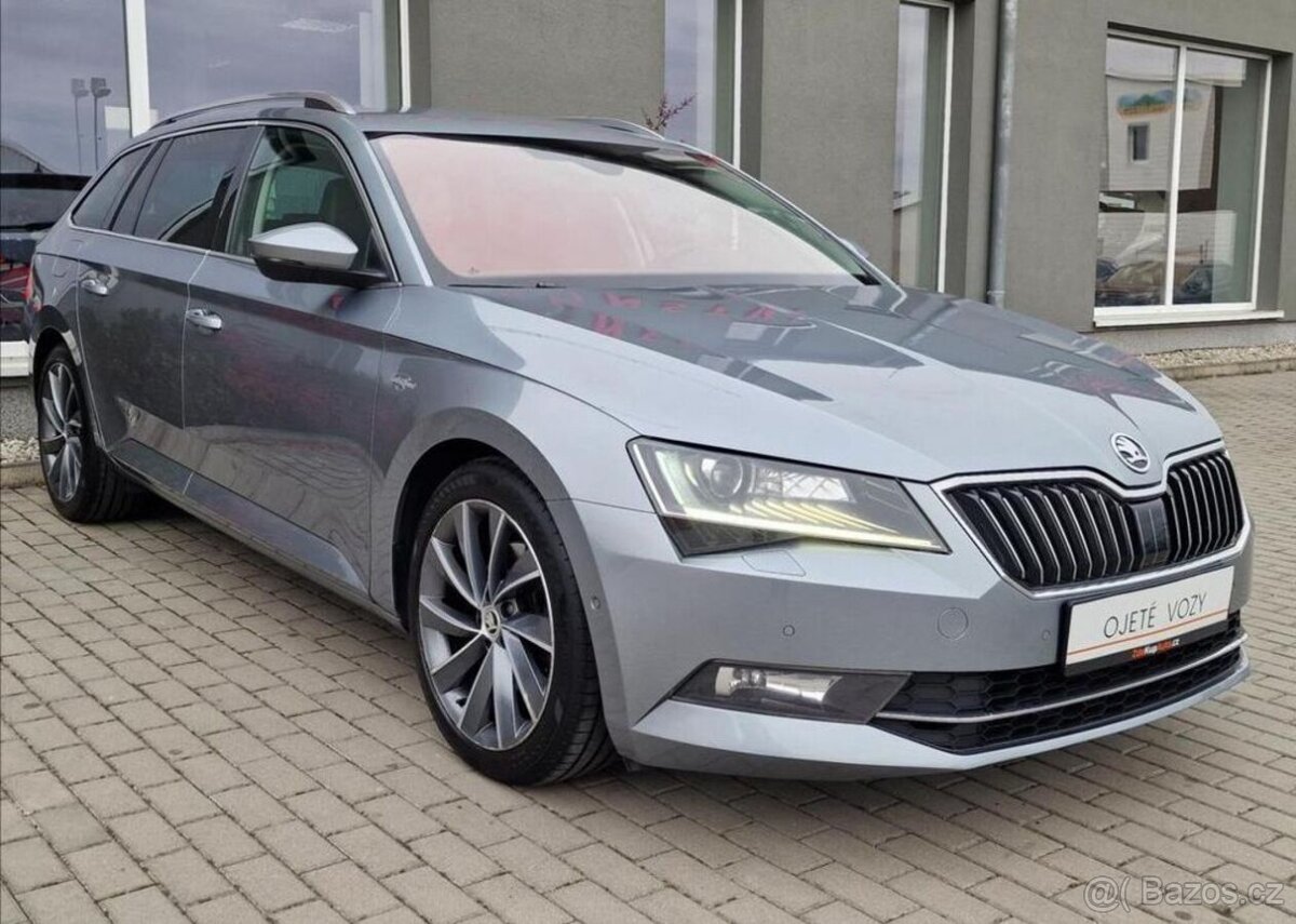 Škoda Superb, 2.0TDI DSG L&K,původ ČR,1.Maj