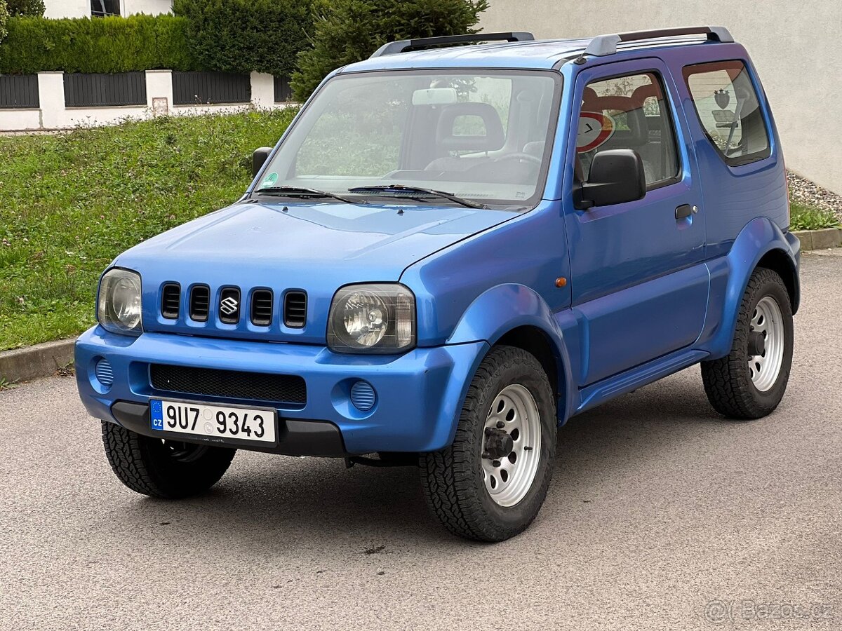 Suzuki Jimny 1.3 benzin 4x4 - tažné - STK 2026