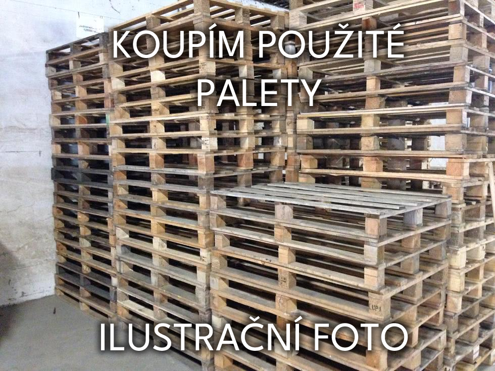 Koupím použité jednorázové dřevěné palety