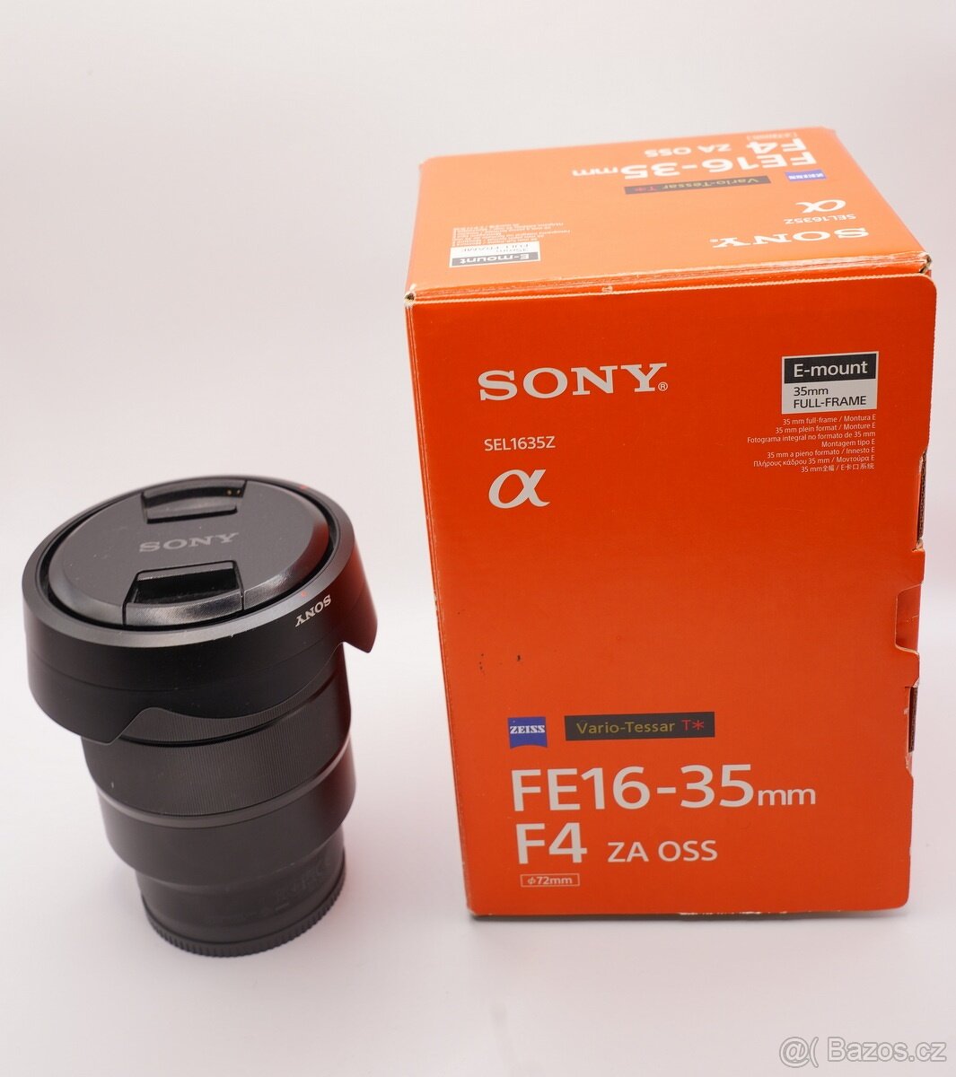 Prodám Sony FE 16-35 F4 ZA OSS