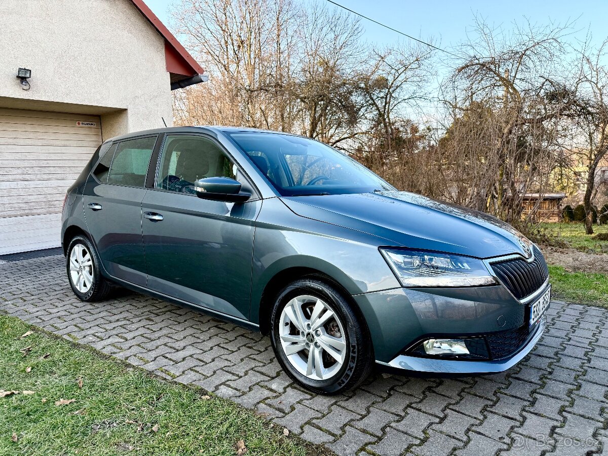 Škoda Fabia 3 Facelift 1.0Tsi 81kW, ČR, 12/2020, 31tkm.