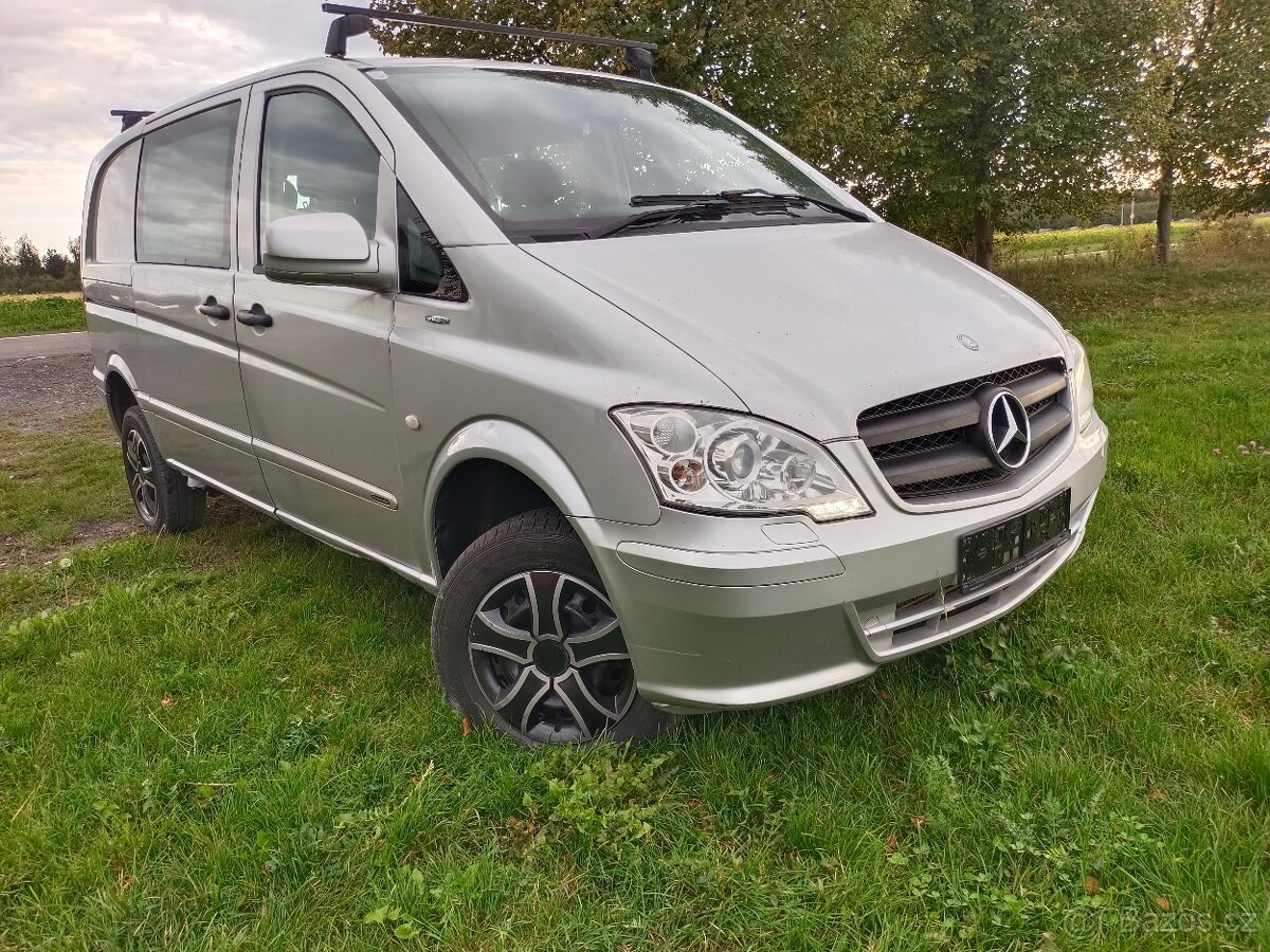 4x4 Mercedes-Benz VITO 113 2.2 CDI 100 KW 4X4, 2011, led den