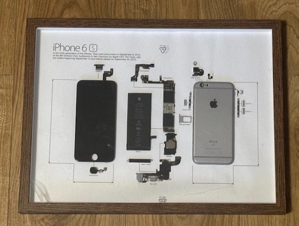 Obraz Apple iPhone 6s součástky reálné-nový, nesundaná fólie